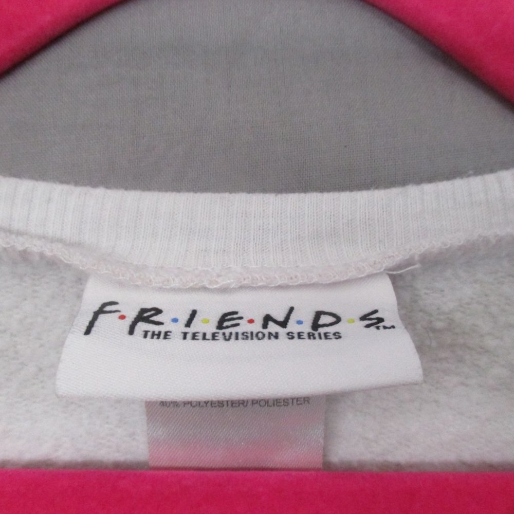 Friends Tie Dye Crew Neck Sweater White Girls Size | 7/8 - Picture 4 of 9